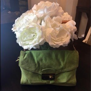 Authentic Prada Green suede bag, never used
